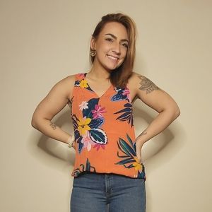 Old Navy Floral Tank